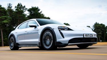 Used Porsche Taycan - front